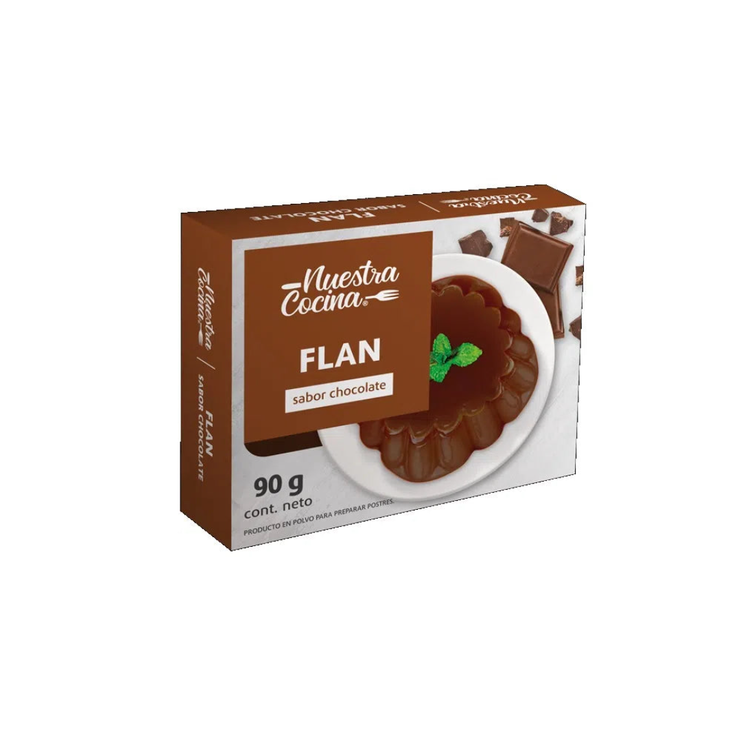 FLAN DE CHOCOLATE NUESTRA COCINA 90G